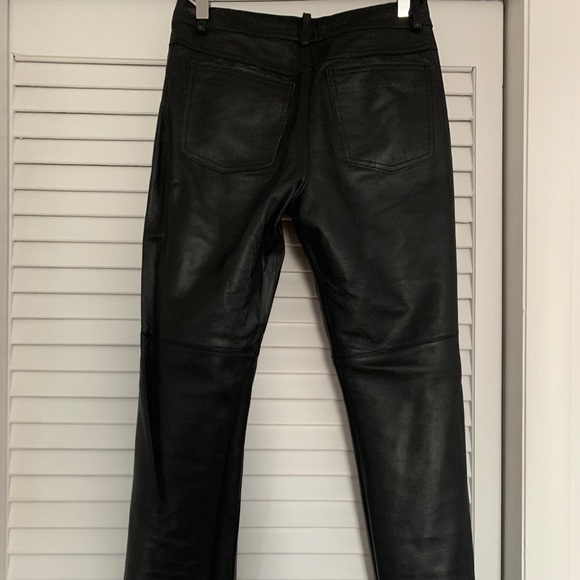Hugo Buscati Leather Pants - Picture 5 of 11